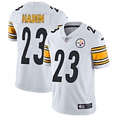 Nike Men & Women & Youth Steelers 23 Joe Haden White NFL Vapor Untouchable Limited Jersey,baseball caps,new era cap wholesale,wholesale hats